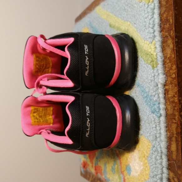 Skechers Leather 'Flex Sole Work 3' - Picture 3 of 8